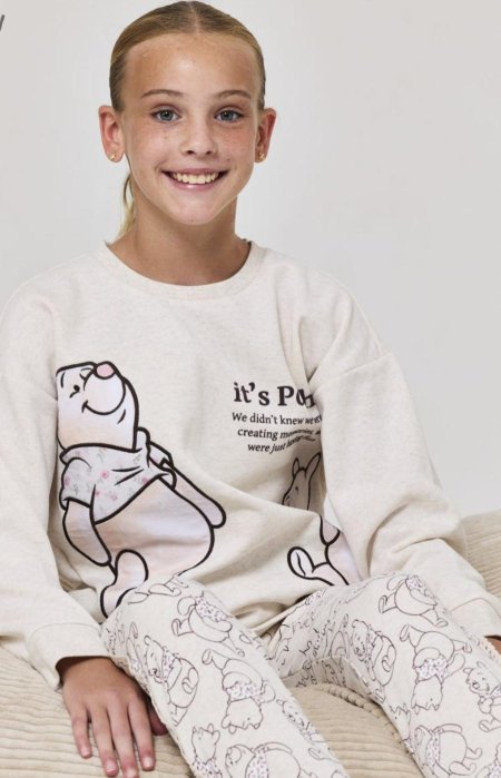 סט פיג'מה פוטר pooh