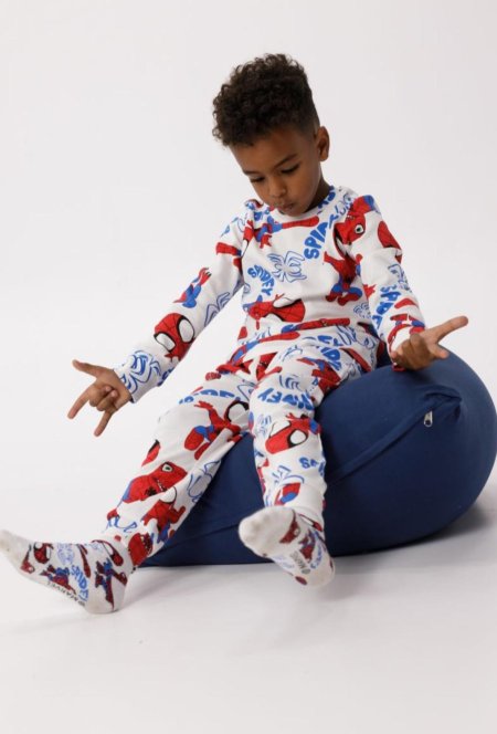 סט פיג'מה ארוכה SPIDERMAN