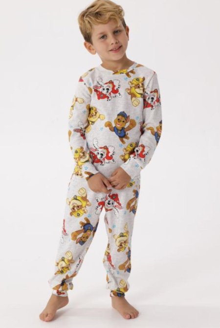 סט פיג'מה עם גלימת אורות Paw PATROL