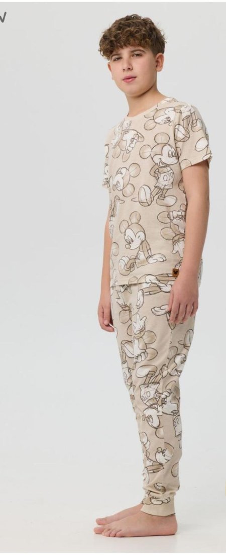 סט פיג'מה יוניסקס מיקי