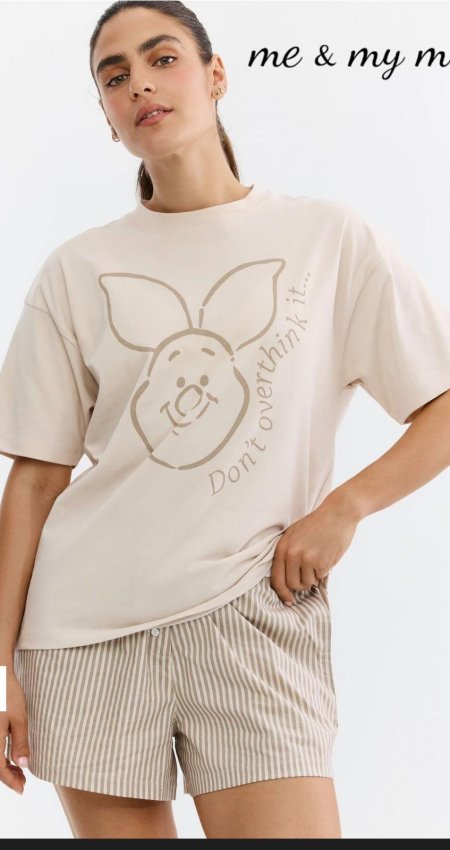 סט פיג'מה כותנה דיסני